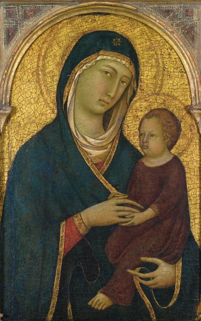 Madonna und Kind von Segna di Bonaventura